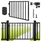 $97 Outdoor Deck Fence Gate Kit, 32'H x 48'W Heavy