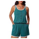 Summer Mae Ribbed Swim Size 14 Rompers for Women O