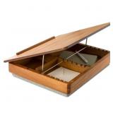 $80 Rossie Home  Acacia Wood Easel Lap Desk with S