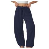 Small Barrel Sweatpants Women Fall Fashion Wide Le