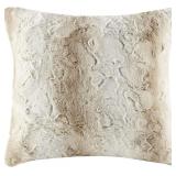 Madison Park Zuri Faux Fur Ombre Stripe Ultra Soft