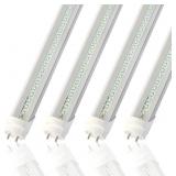 2FT T8 LED Tube, 12W, 5000K, (4-Pack)
