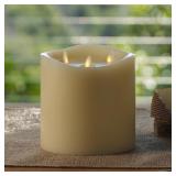 $125 Luminara Tri-Flame Flameless LED Candle, Ivor