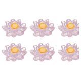 Mini Resin Flower, 0.94' Diameter, Miniature Tiny