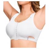 Wireless Front Closure Bras for Women No U
