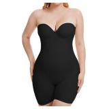 $66 Decorus Strapless Shapewear Large Bodysuit For