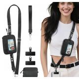 Clip and Go Phone Strap Crossbody with Deta