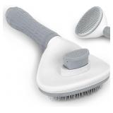 Dog & Cat Brush, Soft Self Cleaning Slicker Brush