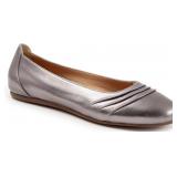 Trotters Women's Ballet Flat, Pewter, 9.5