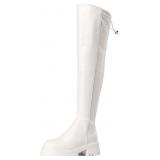 Size 9 Women's Platform Over The Knee Boots Lug So