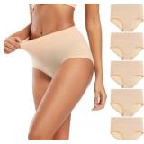 Large Women's Cotton Underwear High Waisted Full C