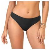 Small Women Full Coverage Bikini Bottoms - Mid Ris