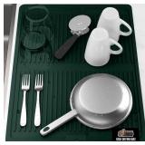 GORILLA GRIP 100% BPA-Free Silicone Dish Drying Ma