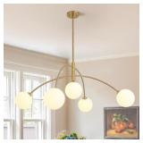 $126 41Inch Glass Chandelier Dining Room Light
