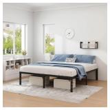 $61 Metal Bed Frame,Full Size Bed Frame with Stora