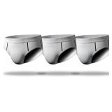 Medium Super Fit Men s Briefs, 3 Pack Underwear, A