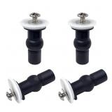 4 Pack Universal Toilet Seat Bolts and Hinge Screw