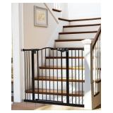 29-39.6 Baby Gate for Stairs & Doorways,
