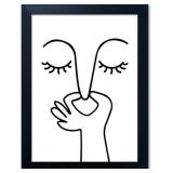 Black and White Bathroom Wall Art Bad Smell Humoro