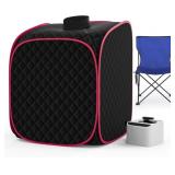 $70 Portable Steam Sauna Box at Home, 9 Levels Hea