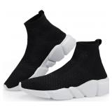 Size 6 Girls Walking Shoes Lightweight High Top Sn