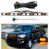 Amber LED Lights 4PCS Front Grille Raptor Lamps Ca