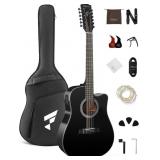 $190 12 String Guitar: 42' Full Size Acoustic Elec