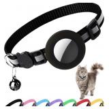 Airtag Cat Collar Breakaway, Reflective Kitten Col
