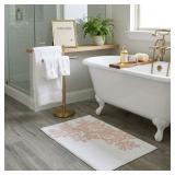 Petal Vintage Bouquet Bath Rug
