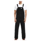 XL Men's Relaxed Fit Duck Bib Overall with Adjusta