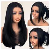 Glueless Synthetic Lace Front Wig 26 Inches Long S