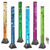 $124 Large 4FT Sensory Fish Bubble Tube Aqu