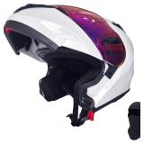 Small Adult Motorcycle Helmet Modular Flip-up Helm