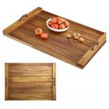 Acacia Wood Noodle Board Stove Cover 30x22 in, Woo