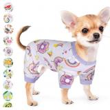 Dog Pajamas for Small Dogs Girl Boy Puppy Pjs Summ