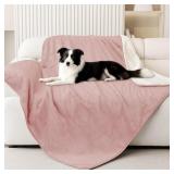 Waterproof Dog Bed Blanket, Leakproof Pet Th