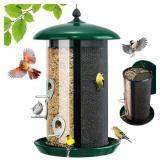 Hanging Bird Feeder for Outdoors, 3 in 1