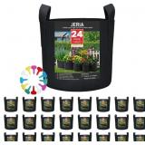 24-Pack 7 Gallon Nonwoven Grow Bags, Plant G
