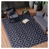Waterproof Outdoor Rug 5x8 ft, Outdoor