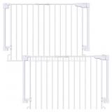 $116 Cumbor 2 Pack 29.2-43' No Bottom Bar Baby Gat