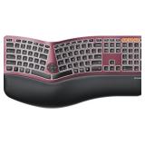$85 ProtoArc Backlit Bluetooth Ergonomic Keyboard,