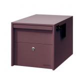 $115 Adoorn Lockable Post Mount Mailbox | Small (M