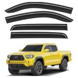 Extra-Thick Window Rain Guards Fit for Toyota Taco