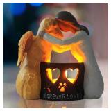 Dog Memorial Statue Gifts for Loss of Dog with Fli