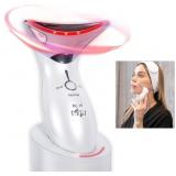 $200 Ms.W Red Light Neck Face Massager, Facial Mas