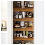 $109 Wire Shelf Covers, Bamboo Wire Rack