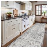 Washable 4x12 Runner Rug for Hallway - Vintage Kit