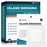 Ceeport Island Dressing Bordered Gauze 4'x4', 50 I