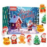 Christmas Lollipops Bulk 32 Packs, Santa, Snowmen,