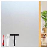 Frosted Glass Window Privacy Film Decorative with